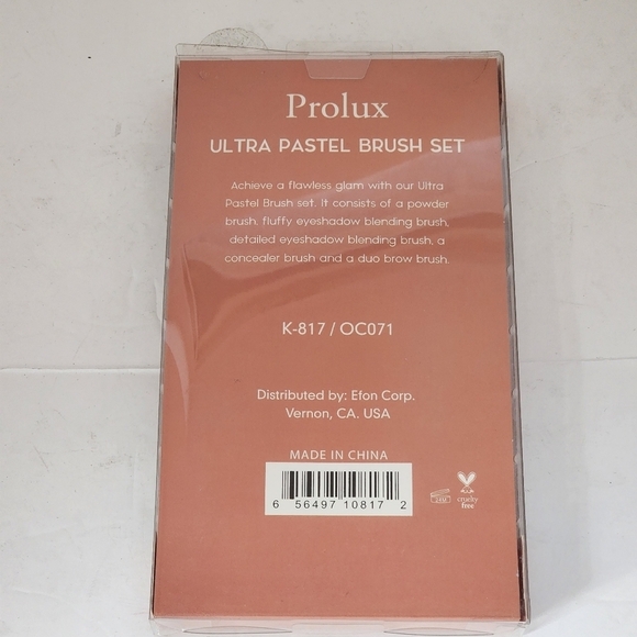 Prolux Ultra Pastel Brush Set Five Pieces - Picture 3 of 3